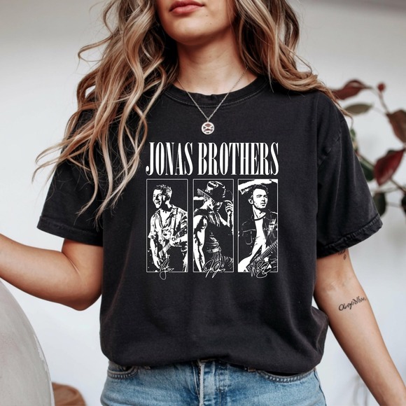 Tops - Jonas Bros 20th Tour 2025 Shirt